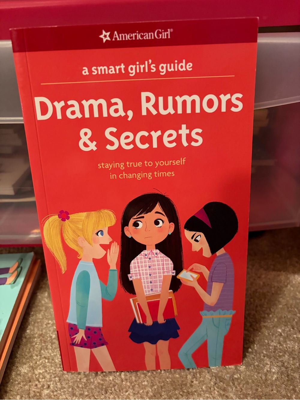 American Girl Drama, Rumors & Secrets — Red Cover